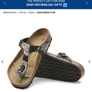 Birkenstock Gizeh Women's Sandals - Black